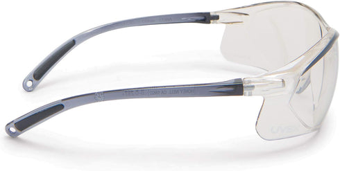 Honeywell Retail A700 Series Lightweight Scratch-Resistant Indoor/Outdoor Tinted Safety Glasses, Sliver Mirror Lens (RWS-51036)...