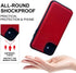 MIDOLA Wallet Case for iPhone 11 with Card Holder Cover Cell Phone Leather Protective Purse 6.1 Inch Red...