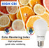 A19 LED Light Bulbs 100 Watt Equivalent, E26 LED Daylight White 5000K 13W Super Bright 1265 Lumen E26 Standard Medium Base Non-Dimmable, Bright Li...