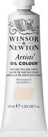 Winsor & Newton Artists' Oil Color, 37ml (1.25 oz) Tube, Naples Yellow Light...