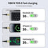 2Pack 100W USB C to USB C Fast Charging Cable, Type C 3.3Ft Type C Cable Compatible with iPhone 15/15 Plus/15 Pro Max, Samsung S24/S24+/S24 Ultra/...