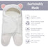 Jam Naturals- Baby Swaddle Blanket, Cute Bear Organic Receiving Swaddling Wrap, Newborn Baby Girl Soft Plush Registry Gift (Pink 3-6m)...