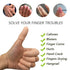 Gel Finger Protectors Finger Caps Silicone Fingertips Protection - Finger Cots Great for Trigger Finger, Finger Arthritis, Finger Cracking and Oth...