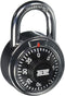 NU-SET Lock | 2-Inch Laminated Steel Combination Padlock | Single Spin Dial Laminated Padlock for Door Security | Home Improvement & Door Hardware...