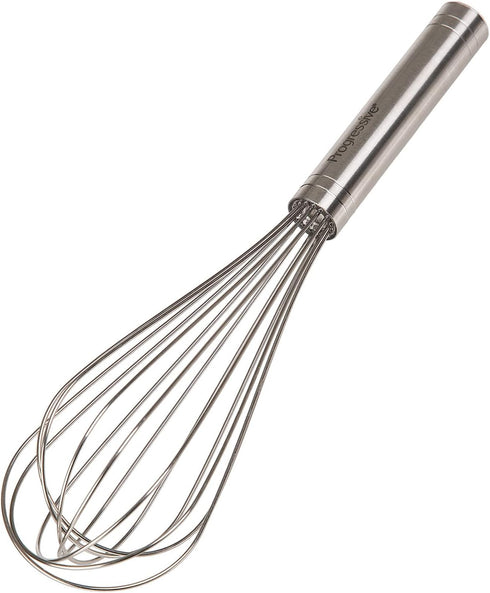Prepworks by Progressive 10" Balloon Whisk, Handheld Steel Wire Whisk Perfect for Blending, Whisking, Beating and Stirring, BPA Free, Dishwasher S...