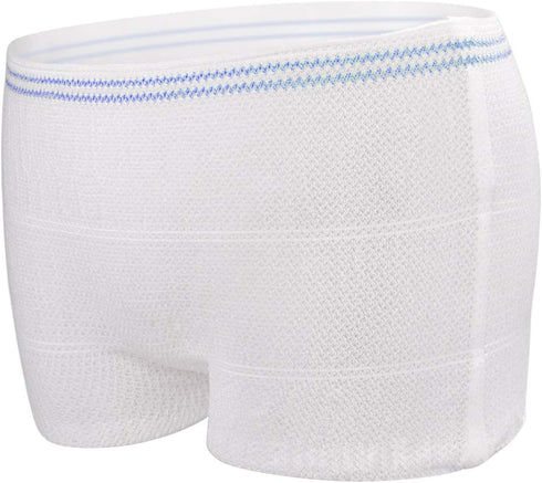 Mesh Postpartum Underwear 10 Counts C-Section Recovery Briefs Carer High Waist Disposable Maternity Pants Breathable,Stretchy Medium...