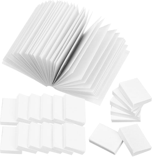 Gadpiparty 50 Pcs Miniatures Blank Books Dollhouse Books 1:12 Scale Mini Books Dollhouse Model Decoration Pretend Play Supplies Doll House Books (...