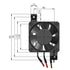 PTC Air Heater, 110V Mini Air Heating Small Space Fan Heater Constant Temperature Insulation PTC Thermistor Heater With Fan(12V/250W)...