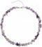 Crystal Stone Necklaces for Women Girls Natural Seed Bead Gemstone Chakra Necklaces Colorful Crystal Healing Chip Choker for Women Jewelry...