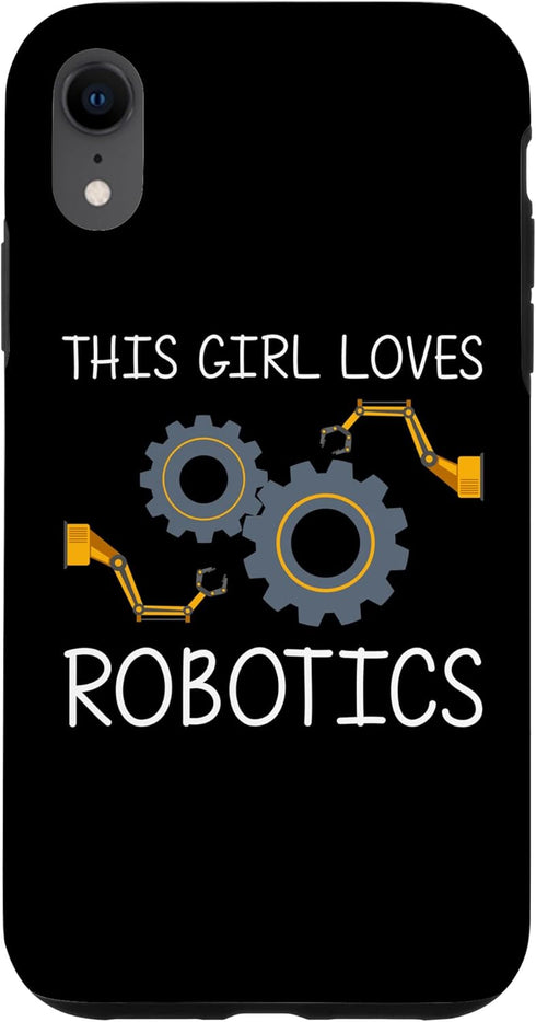 iPhone XR Funny Robotics For Girls Kid Robots Engineering Robot Lovers Case...