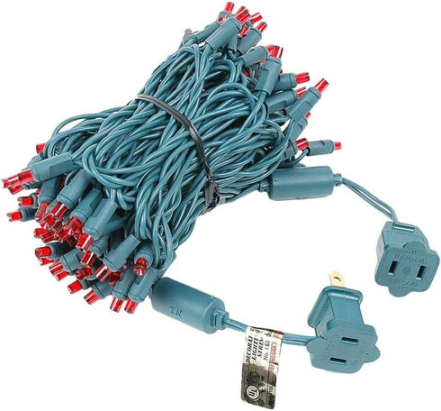 Novelty Lights 34FT 100 LED Christmas String Lights, Tree Lights Indoor Outdoor Commercial Grade LED Mini Light Set With 40,000 Hours Rating, Chri...