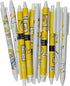 12PCS Little Yellow Duck Pens Happy Lovely Duck Retractable Gel Pens Novelty Animal Rollerball Pen Black Ink For School Supplies Office Party Birt...
