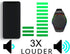 Wearable Portable Waterproof Bluetooth Speaker Watch X10 Clip Speaker MP3 Player Handsfree Clear Call Speakerphone,TWS,SD Card Slot,Selfie for Wor...