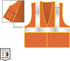 Ergodyne - 21317 GloWear 8230Z ANSI Two-Tone High Visibility Orange Reflective Safety Vest, 2XL/3XL...