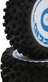RiToEasysports RC Car Tires,Rear Rubber Tires for Wltoys 1/12 Remote Control Car 124017 RC Car Upgrade Part...