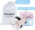 Infant Ear Protection Noise Cancelling Baby Ear Muffs, Toddler Hearing Protection with Adjustable Elastic Headband (Bear, White...