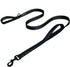 Dog Leash 6 Foot Long Traffic Padded Two Handle Heavy Duty Double Handles Lead for Large Dogs or Medium Dogs Training Reflective Leashes Dual Hand...