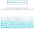 Keyboard Cover for Acer Swift 3 SF314-43/42 SF314-59/53/54/55/55G/56/57 14" |Swift 5 SF514-51/52T/52TP/53T/54T |Swift 1 SF113-31 SF114-32 |Acer Sp...