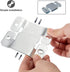 4 Pcs Sectional Couch Connectors Metal Couch Clips Sofa Connector Interlocking Furniture Connector with 10 Pcs Screws...
