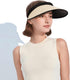 Wide Brim Sun Visor Hat Large UV Protective Golf Beach Cap Womens Beach Straw Hats Outdoor Tennis Caps Visors...