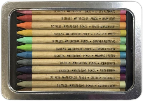 Ranger Industries Tim Holtz Distress Watercolour Pencils Kit 2 (12 Pack)...