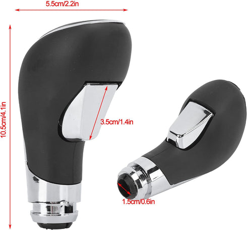 Automatic Gear Stick Shift Knob, Car Gear Shifter Stick Auto Modification Repair Replacement for 2009?2013 Black...