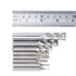 AUTOTOOLHOME 1/8" 3/16" 1/4" 5/16" 3/8" 1/2" high Speed Steel HSS 4 Flute Straight End Mill Cutter 5/32" 1/16" Set of 8...