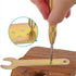 2 Pack Automatic Center Punch, Pamiso 5.1 Inch Spring Loaded Drill Punch Tool,Brass Window Spring Punch Tool, Fixed Point & Car Window Glasses Bre...