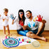 Plastic Pouring Strainers,Flower Acrylic Paint Strainers,Silicone Kitchen Sink Drain Basket for Painting Pouring Supplies and Creating Unique Patt...