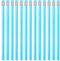 Tinlade 50 Pcs Triangular Grip Pencils Wedding Pencils HB Graphite Pencil Pack Wood Pencils with Eraser for School Drawing Sketching Bridal Baby S...