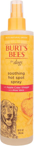Burt's Bees for Pets Naturally Derived Hot Spot Spray for Dogs - Relieves & Soothes Dog Hot Spots - Made with Apple Cider Vinegar & Aloe Vera - Cr...