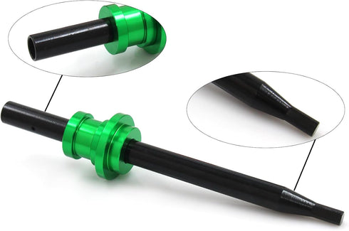 Green Oil Pump Primer Tool Compatible with GM Chevy V6 V8 SBC 350 BBC 454 Small Big Block including sizes of 327 350 355 383 388 400 406 427 434 4...