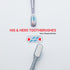 Soft Bristle Toothbrush - Silver Purple Duo with Dual Heart-Shaped Design - Set of 2 for Gentle and Effective Oral Care...