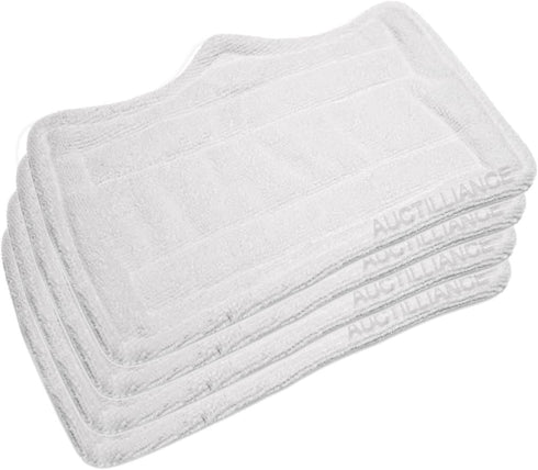 Clean Co. 4 Steam Pocket Mop Pads Compatible Replacement Pad for Shark Mops S3101W, S3250, S3250W, S3250CW, S3251N, S3101POD, SP100Q, S3251, SE200...