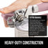 The Original Gorilla Grip Heavy Duty Stainless Steel Smooth Edge Manual Hand Held Can Opener With Soft Touch Handle, Rust Proof Oversized Handheld...