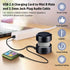 USB2.0 Charging Cord to Mini B Male and 3.5mm Jack Plug Audio Cable for iHome IHM60 IHM61 IHM59 Speakers MP3/MP4 Bluetooth Speaker (Mini USB)...