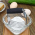 Dough Blender, Top Professional Pastry Cutter with Heavy Duty Stainless Steel Blades, Medium Size?Black ?...