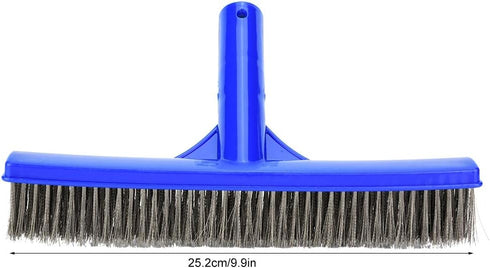Brush Pool Brush Steel Wire 1Pc Swimming Pool Wall Brush with Steel Wire Bristles for Spa Pond Cleaning Equipment...