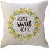 ULOVE LOVE YOURSELF Farm Fresh Lemons Throw Pillow Case Summer Farmhouse Decor Pillow Case Lemon Wreath/Lemon Truck/Lemon Yellow Decorative Cushio...