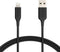 Amazon Basics 2-Pack USB-A to Lightning ABS Charger Cable, MFi Certified Charger for Apple iPhone 14 13 12 11 X Xs Pro, Pro Max, Plus, iPad, 6 Foo...