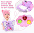 Aiduy Baby Toys 6 to 12 Months - 6 Months Old Plush Elephant Baby Toy Musical Infant Toys - Babies Light Up Toys for 1 Year Old Boy & Girl Newborn...