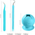 iVyne Berry and Silicone Weeding Tools - Suction Vinyl Weeder, Craft Tweezer, Scrap Collector Holder, Storage for Cricut, Silhouette Accessories -...