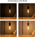 12 PCS Dimmable Vintage LED Edison Bulbs, 6W Equivalent 60 Watt, Warm White 2700K, Antique Flexible Spiral LED Filament Light Bulb, ST58 (ST19), 6...
