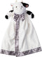 Bearington Lil' Gilly 18 Inch Cow Loveys for Babies - Security Blanket for Babies - Lovies for Babies Security Blanket with Stuffed Animal...