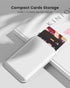 Magnetic Wallet for Apple MagSafe, Card Holder for iPhone 15/14/13/12 Pro Max/Pro/Plus, Unisex, White, Faux Leather......