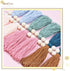 DrCor Boho Rainbow Tassel Garland – Handmade Cotton Yarn Wall Hanging in Earthy Tones for Classroom, Nursery, Kids Room, Baby Shower, Birthday, or...