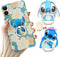 ZOSTLAND Cartoon Wall Mount Phone Ring Grip Nani Alien Universal 360° Adjustable Holder Car Desk Hook Stand Stent Mount Kickstand Compatible with ...