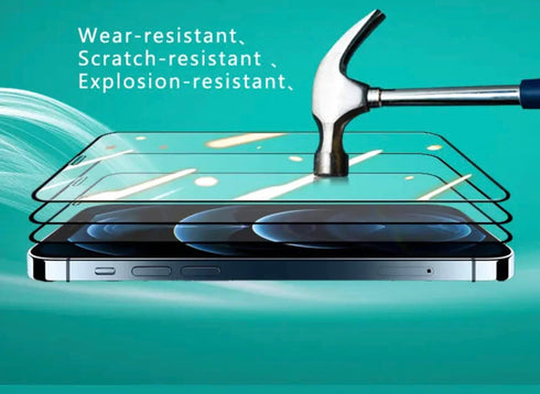 Screen protector for iPhone 14 HD tempered glass screen protector 9h hardness ultra clear screen protector...
