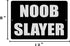 Rogue River Tactical Funny Video Games Metal Tin Sign Wall Decor Man Cave Bar Bedroom Noob Slayer...