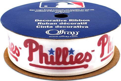 Philadelphia Ribbon 7/8" Inches by 9-Feet - Officially Licensed...